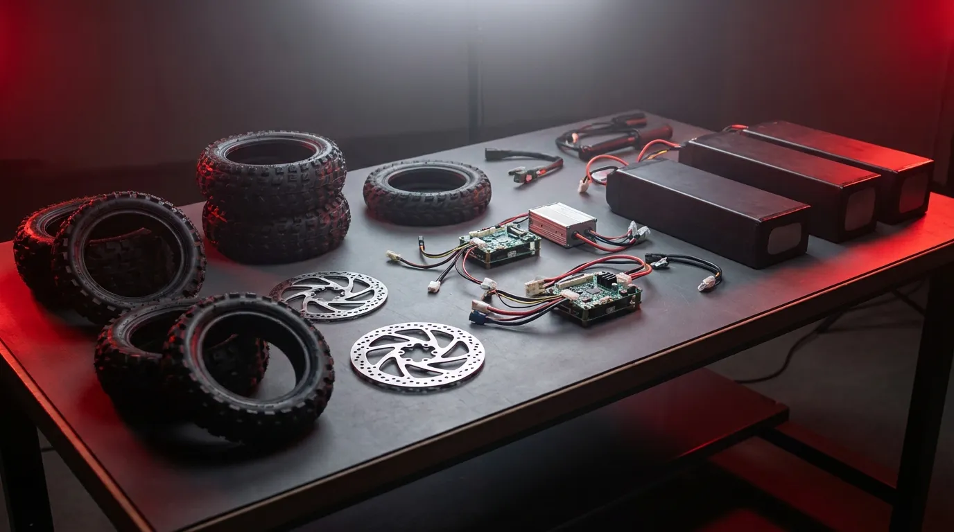 Ανταλλακτικά ηλεκτρικών πατινιών MyScooter.gr